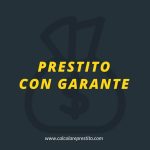 prestito con garante