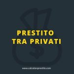 prestito tra privati